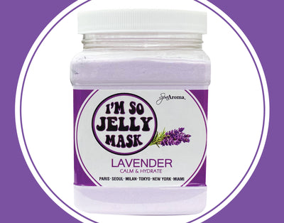 LAVENDER  Calm + Hydrate I'M SO JELLY (hydrojelly) MASK