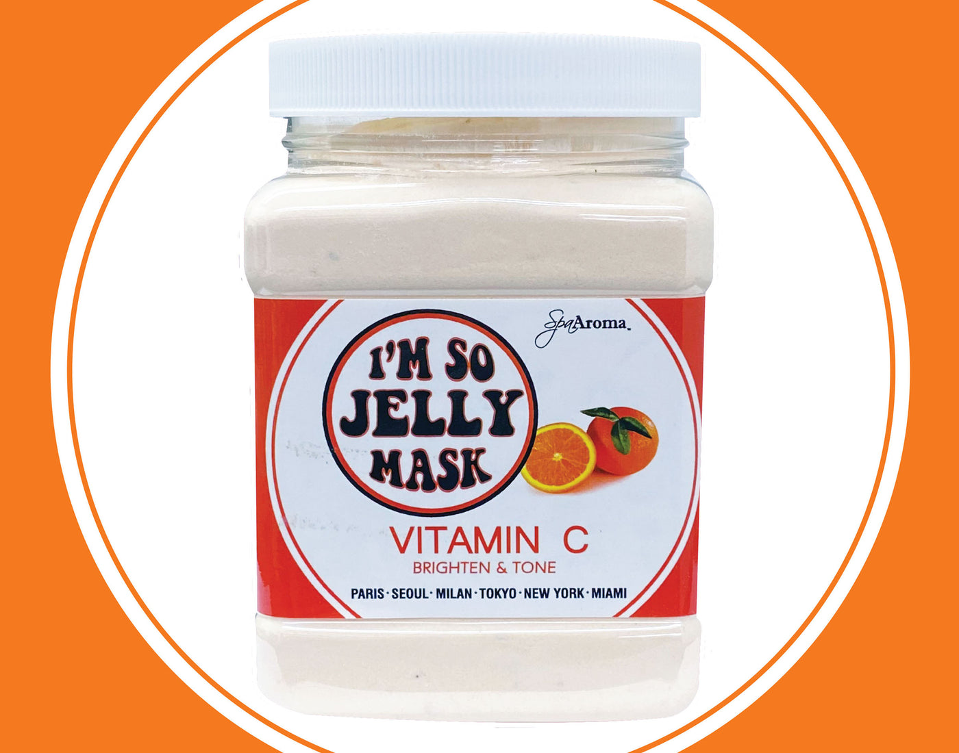 VITAMIN C  Brighten + Tone  I'M SO JELLY (hydrojelly) MASK