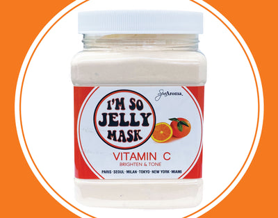 VITAMIN C  Brighten + Tone  I'M SO JELLY (hydrojelly) MASK